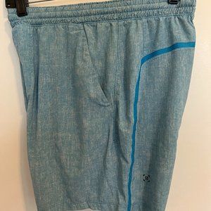 Lululemon Men's Pace Breaker Linerless 7" Shorts, Blue, Size Small